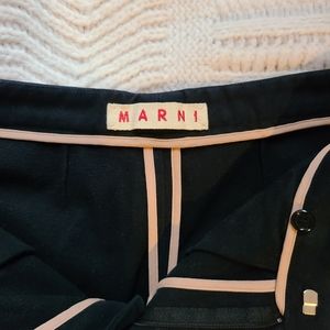 Marni Pants Size 44 Navy Blue